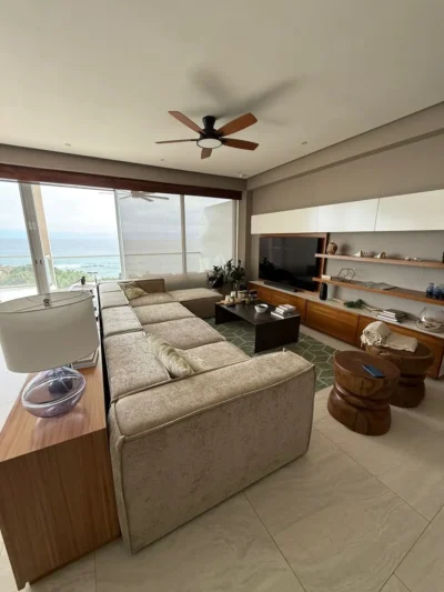 Sofá / Sala modular Lennon con puf (5 plazas) - Image 9