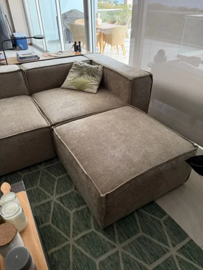 Sofá / Sala modular Lennon con puf (5 plazas) - Image 7