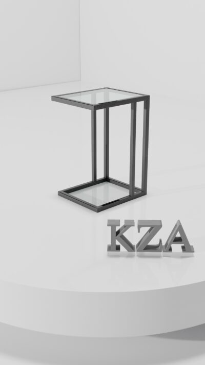 Mesa Auxiliar de Sofá de Cristal – Diseño Moderno y Funcional - Image 4