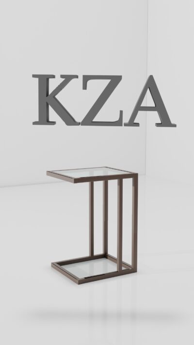 Mesa Auxiliar de Sofá de Cristal – Diseño Moderno y Funcional - Image 2