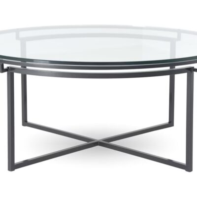 Mesa de Cóctel Redonda Fillmore – Elegancia Contemporánea con Base de hierro