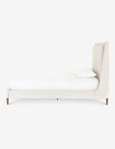 Cama de Plataforma Rexford: Elegancia Atemporal y Confort en Diseño Alado - Image 5