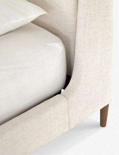 Cama de Plataforma Rexford: Elegancia Atemporal y Confort en Diseño Alado - Image 3