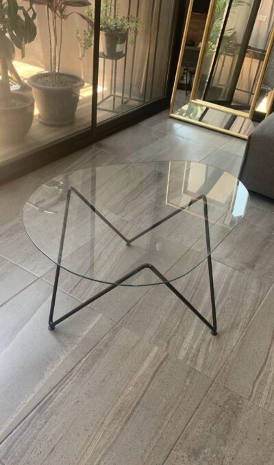 Mesa de Centro Cósmica | Diseño Mid Century Modern en figura Asimétrica